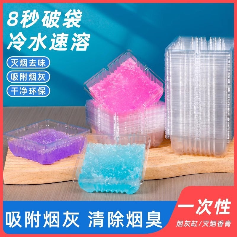 منفضة سجائر قابلة للتخلص مضادة للذباب مثبتة في السيارة منفضة منزلية تحتوي على دخان ورمل 2023 مبيعات مباشرة من المصنع - Image 5